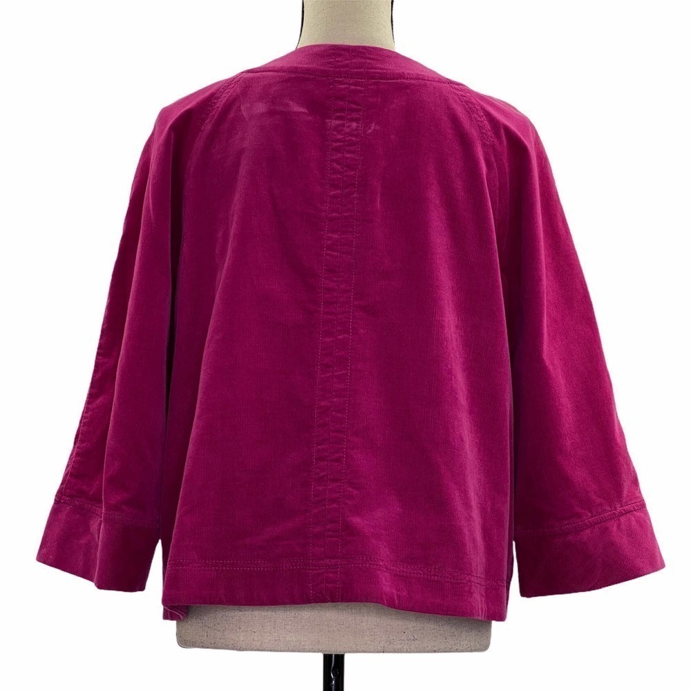 Madison Button Down Maroon Jacket Size Medium - image 5